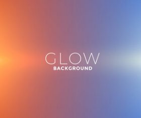 Glow background vector