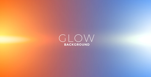 Glow background vector