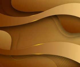 Golden abstract background vector