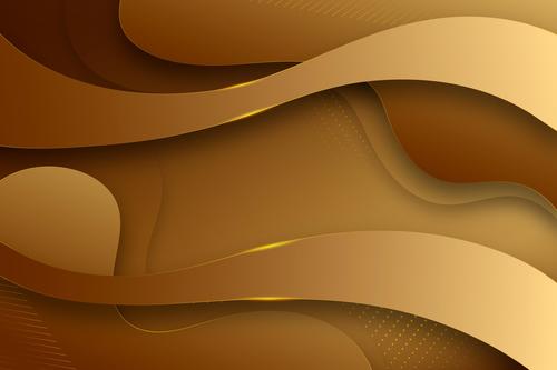 Golden abstract background vector