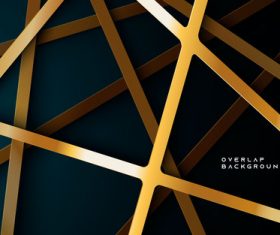 Golden table abstract background vector