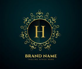 H company logo vector
