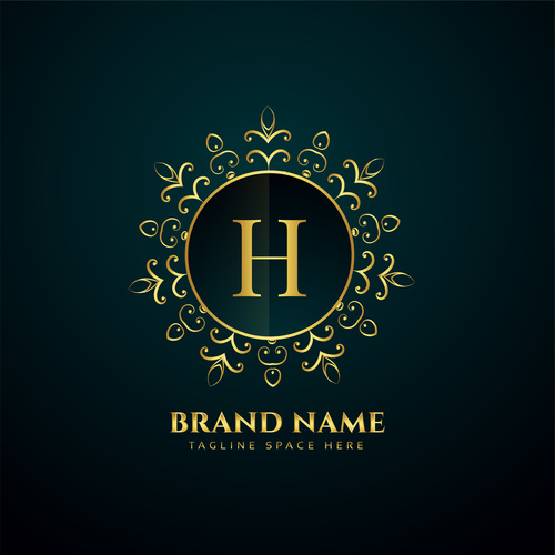 H company logo vector