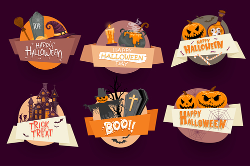 Halloween concept illustration vector