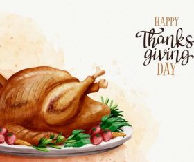 Happy Thanksgiving Day vector