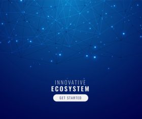 Innovative ecosystem vector