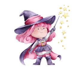 Little magician vector