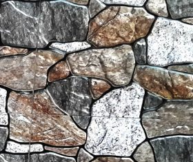 Multicolor stone texture vector