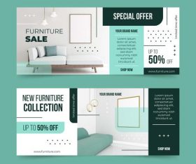 New furniture collection vector