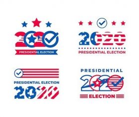 Pack 2020 Presidential Election USA Logos