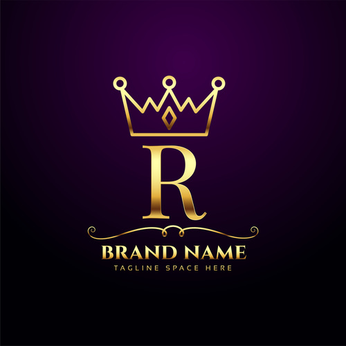 R company logo vector