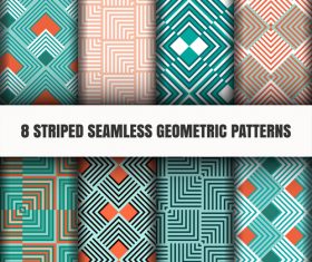 Rhombus four colors seamless pattern vector