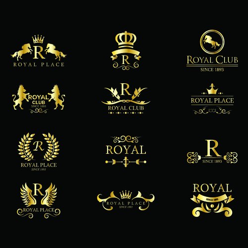 Royal place logo vector