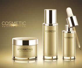 Super cream cosmetic advertisement vector