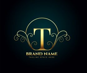 T company logo vector