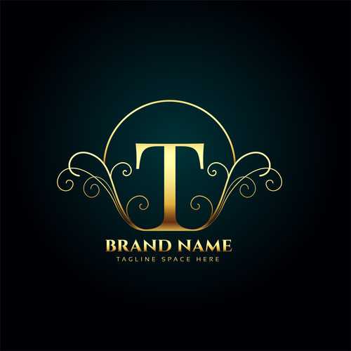 T company logo vector