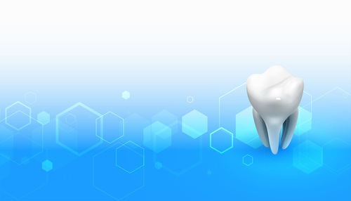 Tooth care vector