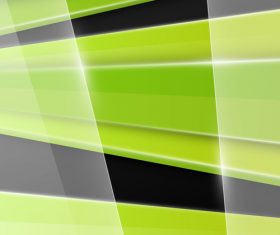 Transparent glass and green black background vector