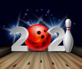 Bowling 2021 digital vector