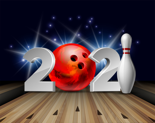 Bowling 2021 digital vector