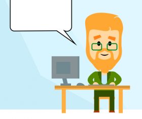 Cartoon people vector