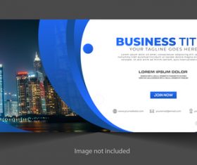 City night background template vector