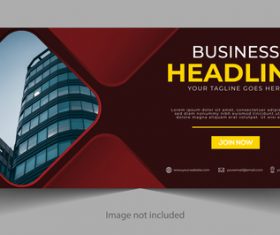 Creative business template vector