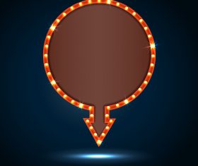 Design billboard vector