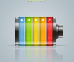 Design information background vector