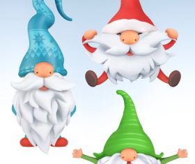 Gnomes icon vector