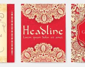 Greeting card banner vector