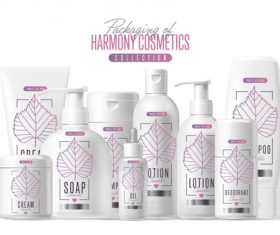 Harmony cosmetics and packing vector