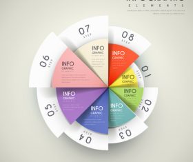 Infographic element options vector