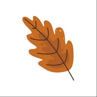 Download Oak leaf vector free download