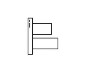 Outline Align designer tools vector