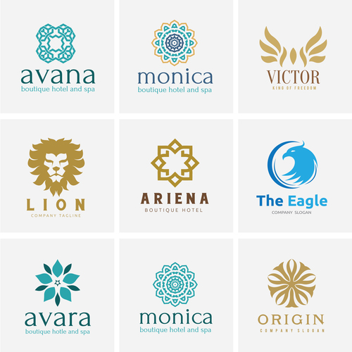 Avana design logo vector