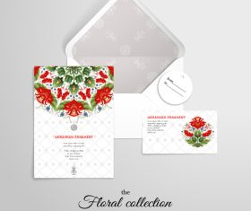 Beautiful invitation vector