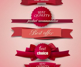 Best choice label sticker vector