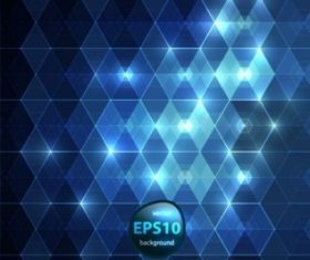 Blue abstract design vector