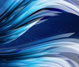 Blue stripes abstract background vector