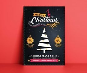 Christmas Flyer Template vector