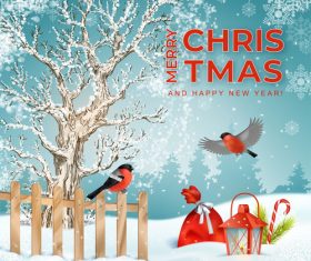 Christmas beautiful illustration vector