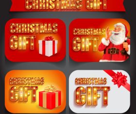 Christmas card vector