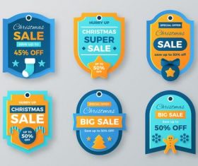 Christmas sale vector