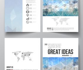Cover design template vector