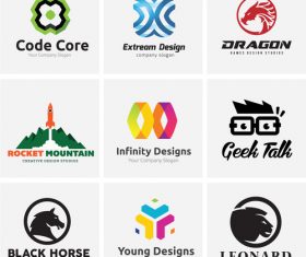 Different logo vector
