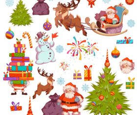 Element collection christmas vector