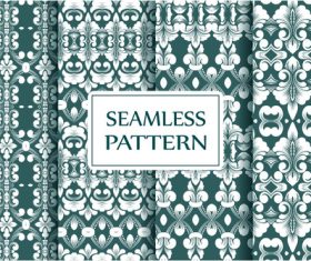 Floral seamless pattern background vector