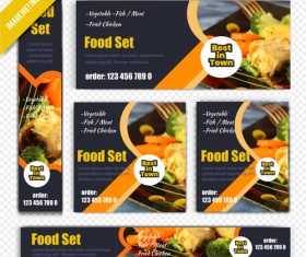 Food set vector