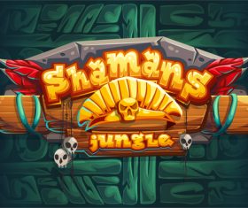 Game cover design vector